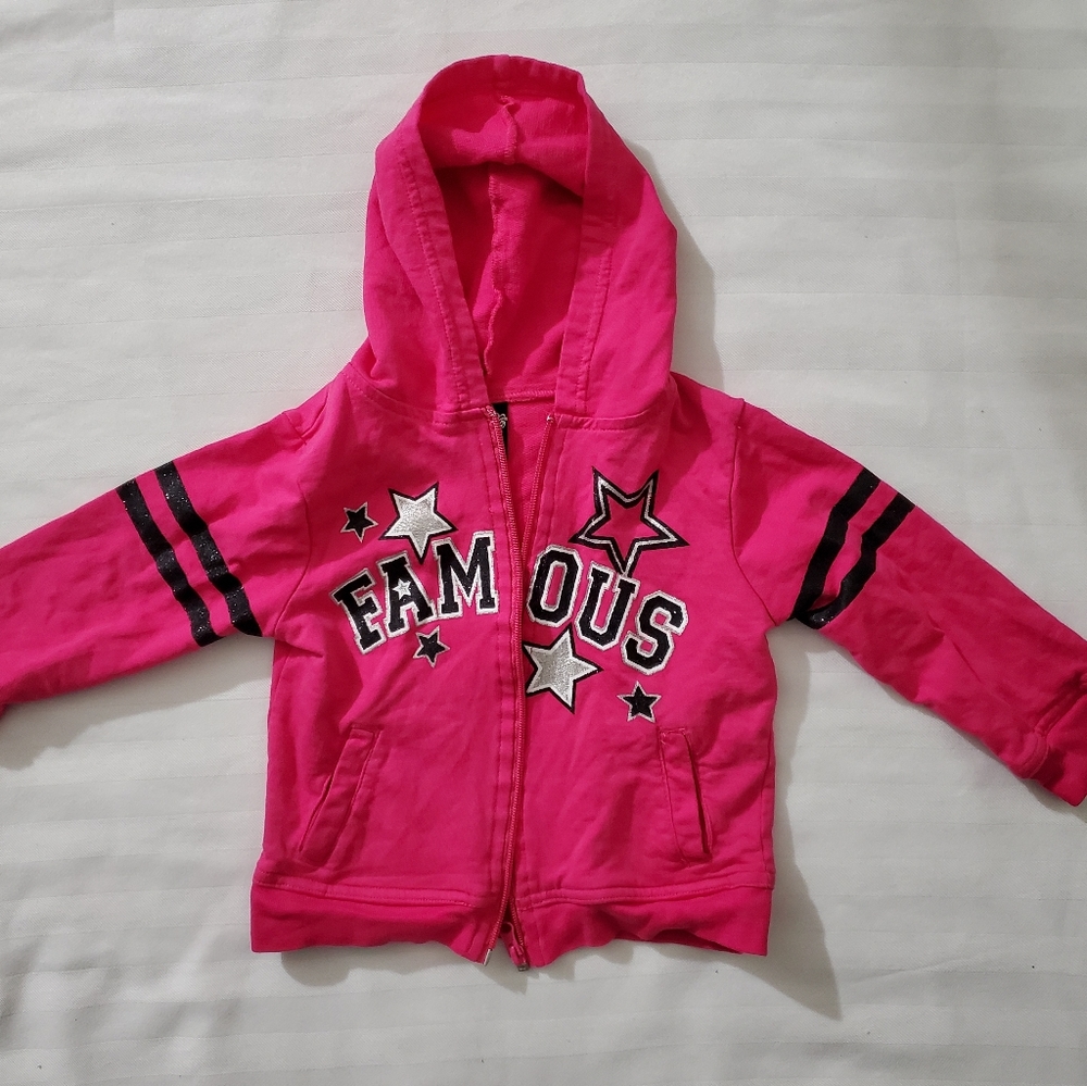Girl's Kids 3T Pants and Zip Up Hoodie - Picture 4 of 8
